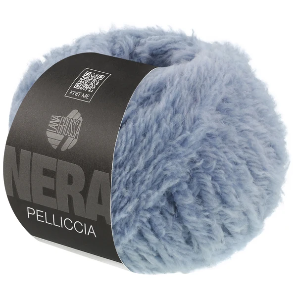 Lana Grossa Pelliccia 09 Grijsblauw