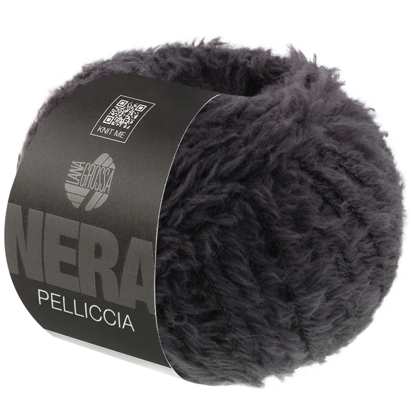 Lana Grossa Pelliccia 07 Donkergrijs