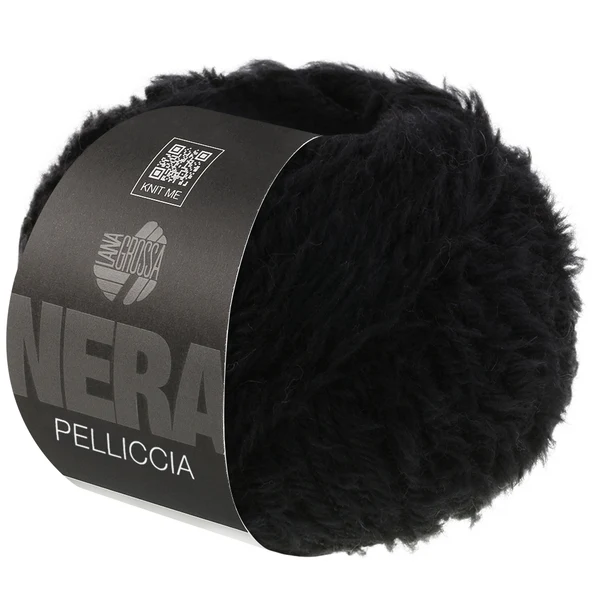 Lana Grossa Pelliccia 06 Zwart