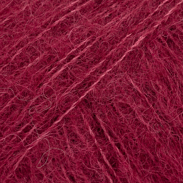 DROPS Brushed Alpaca Silk 23 Wijnrood (Uni Colour)