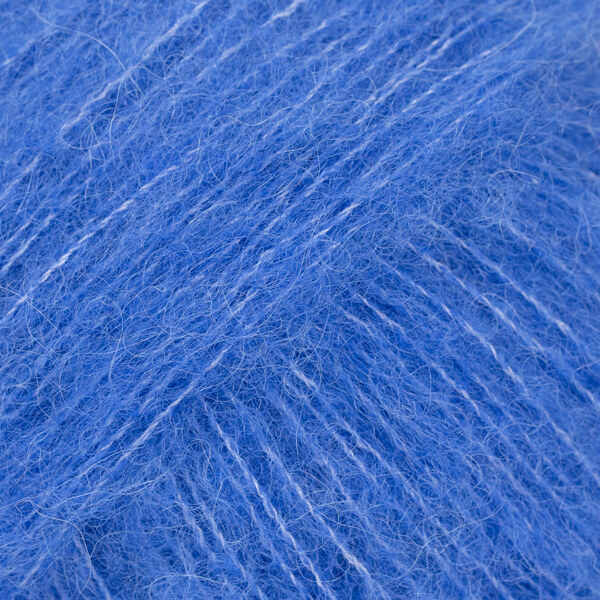 DROPS Brushed Alpaca Silk 26 Kobalt blauw (Uni Colour)