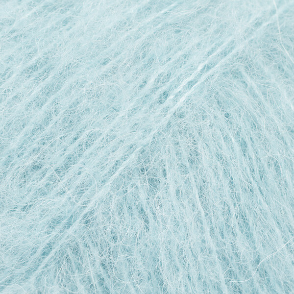 DROPS Brushed Alpaca Silk 15 Licht zeegroen (Uni Colour)