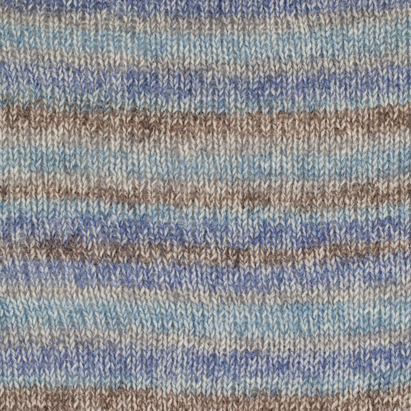 DROPS Fabel Long Print 604 Uitzicht op zee