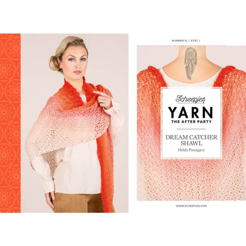 Recept: The After Party No.15 English - Dreamcatcher Shawl - kan alleen gekocht worden met 1 ngl Whirl