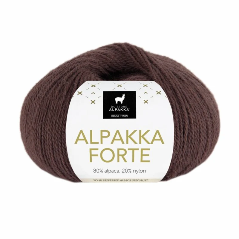 Du Store Alpakka Forte 734 Bruin