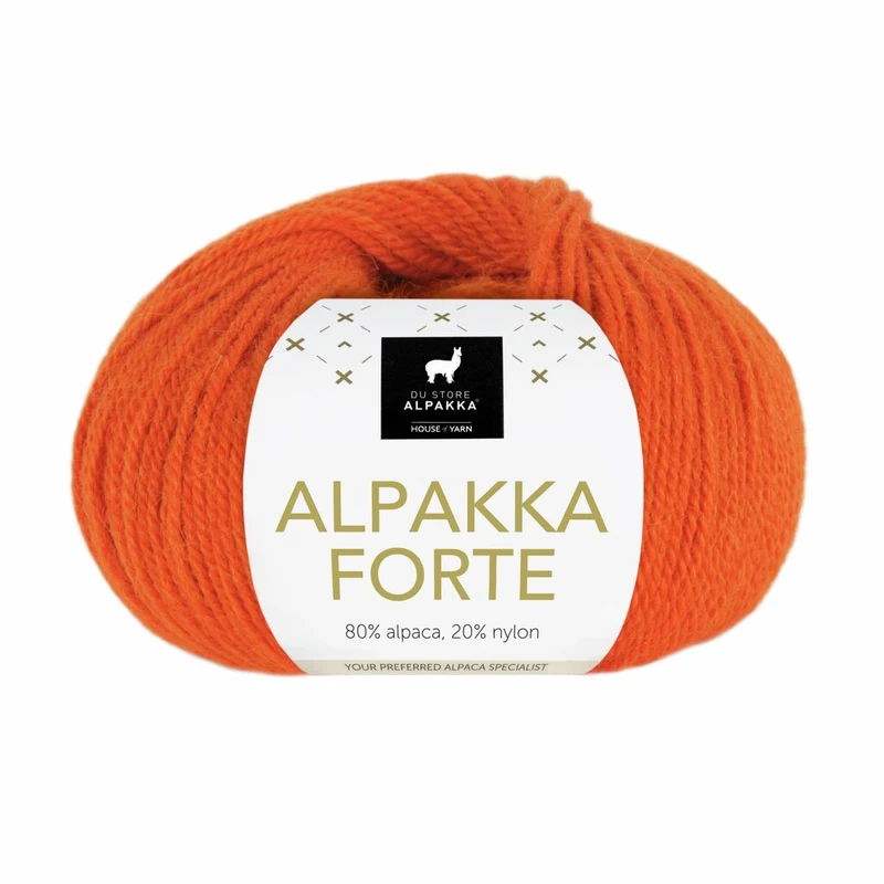 Du Store Alpakka Forte 740 Oranje