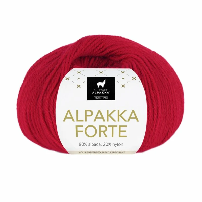Du Store Alpakka Forte 739 Diep rood