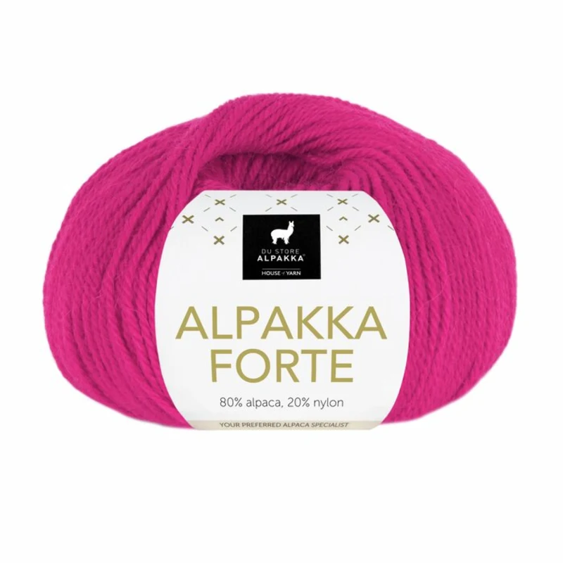 Du Store Alpakka Forte 744 Roze
