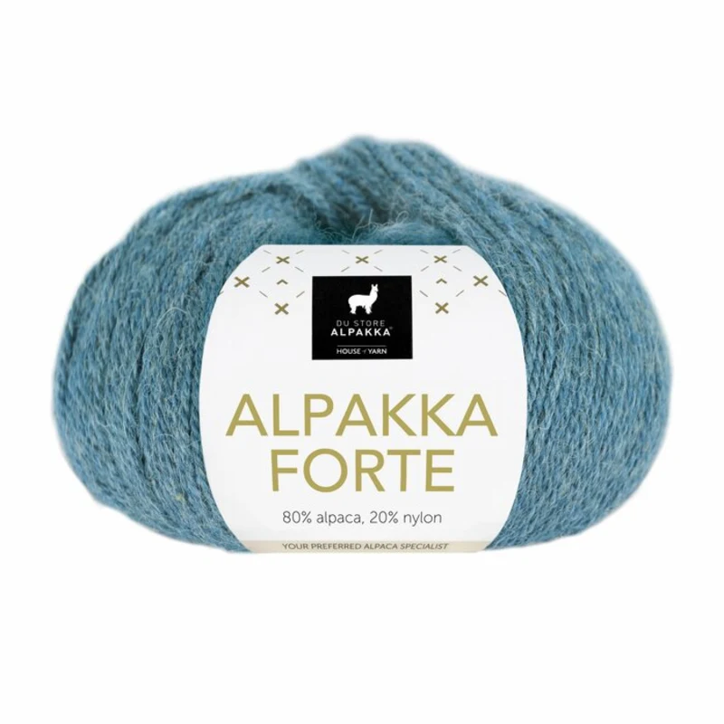 Du Store Alpakka Forte 714 Licht denim gemêleerd