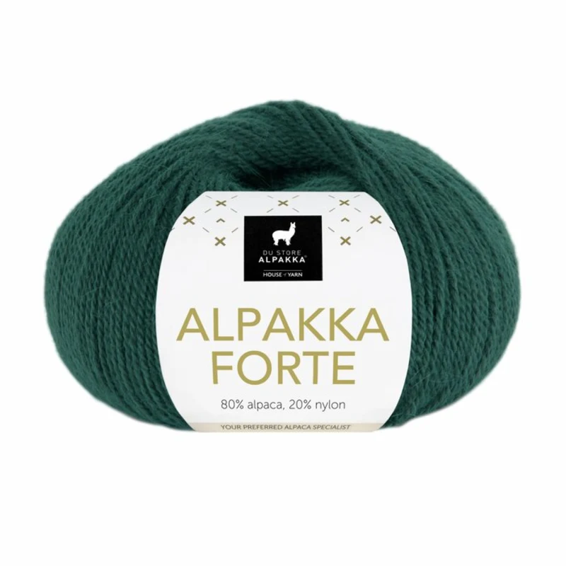 Du Store Alpakka Forte 737 Dennengroen