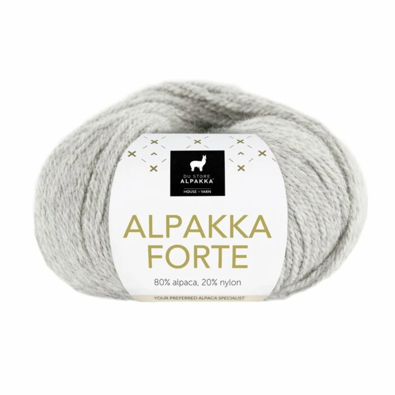 Du Store Alpakka Forte 716 Lichtgrijze heide