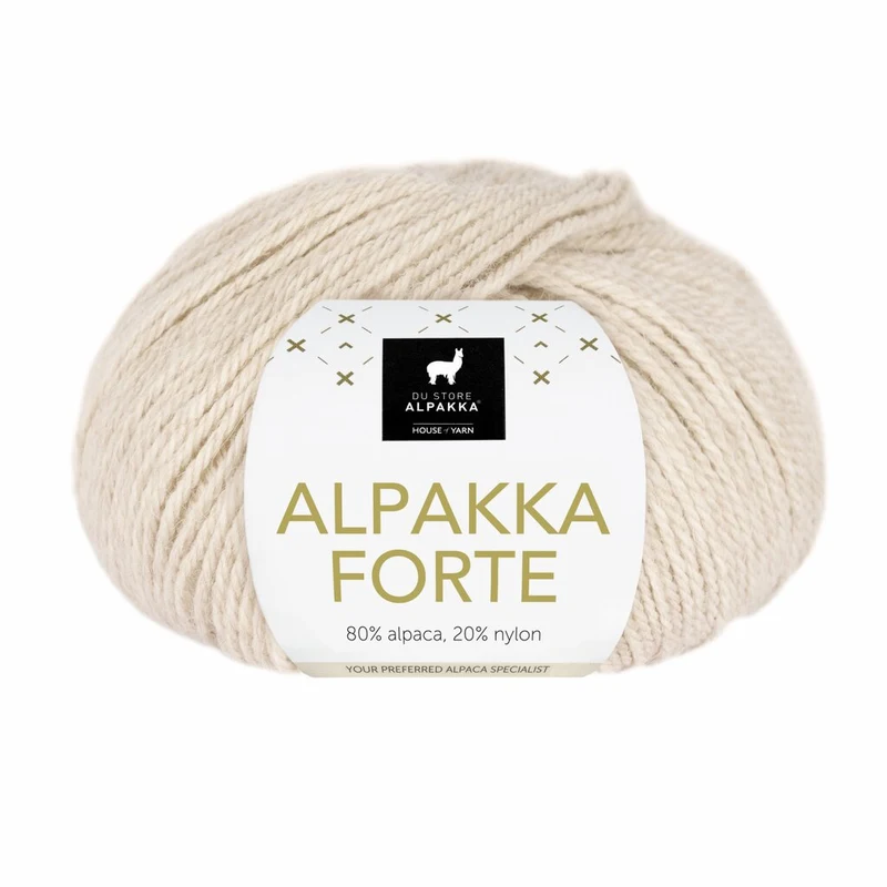 Du Store Alpakka Forte 701 Latte beige gemêleerd
