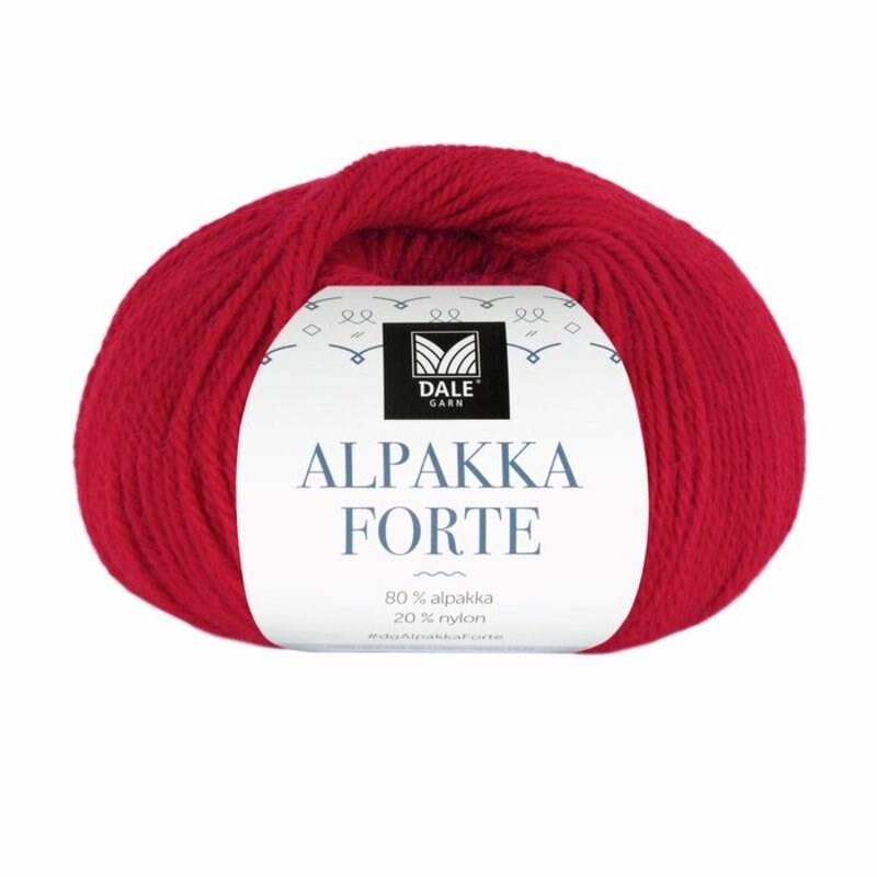 Dale Alpakka Forte 739 Diep rood