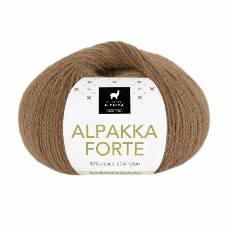 Du Store Alpakka Forte 742 Notenbruin