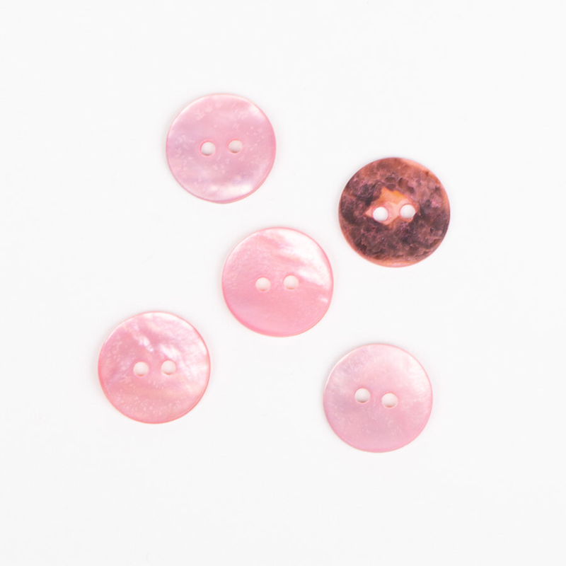 DROPS Rond roze 15 mm (nr. 622)