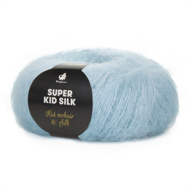 Mayflower Super Kid Silk 07 Lichtgrijs (blauwachtige tint)