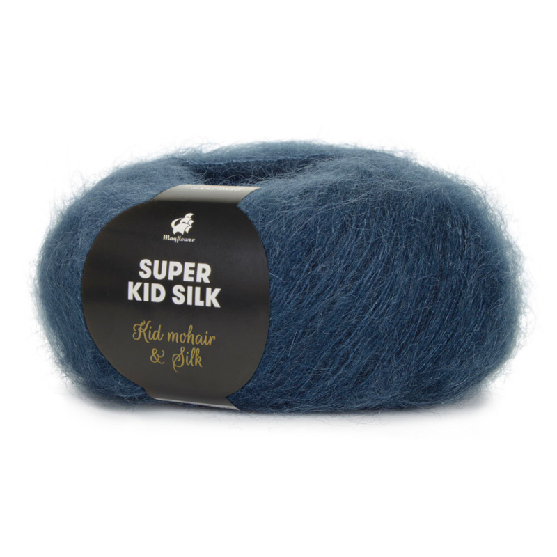 Mayflower Super Kid Silk 123 Stoffige spijkerbroekblauw