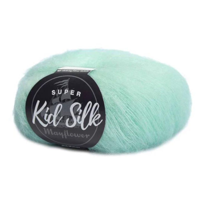 Mayflower Super Kid Silk 104 Groene baai