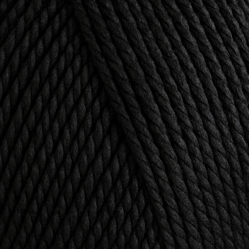 BC Garn Semilla OB02 Zwart (Biologisch maar niet GOTS-gecertificeerd)