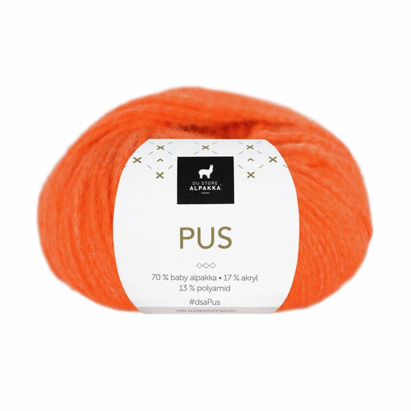 Du Store Alpakka Pus 4059 Oranje