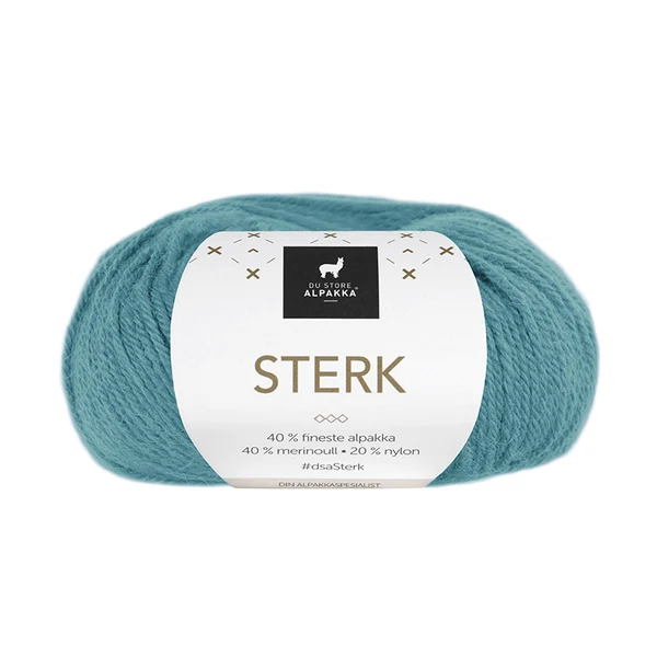 Du Store Alpakka Sterk 834 Turkoois