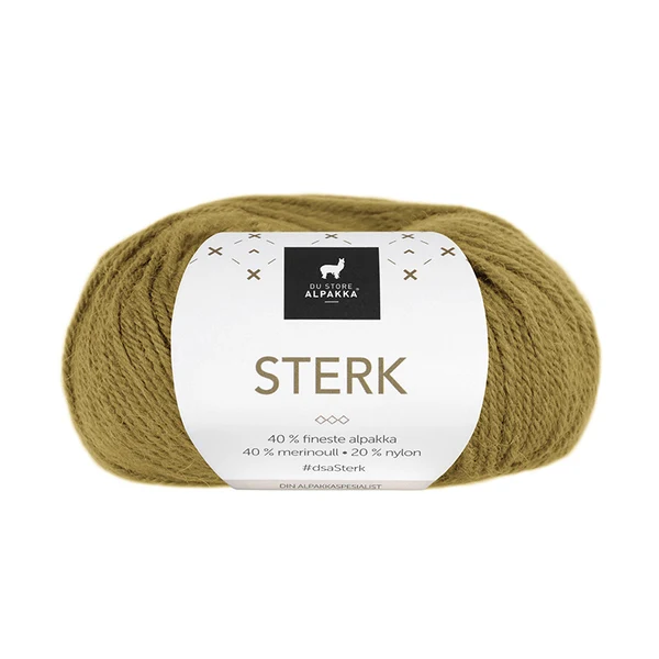 Du Store Alpakka Sterk 859 Mosterd