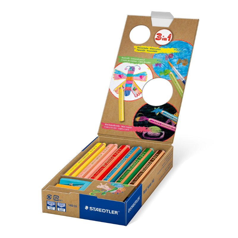 STAEDTLER Noris Junior 3-in-1 kleurpotloden