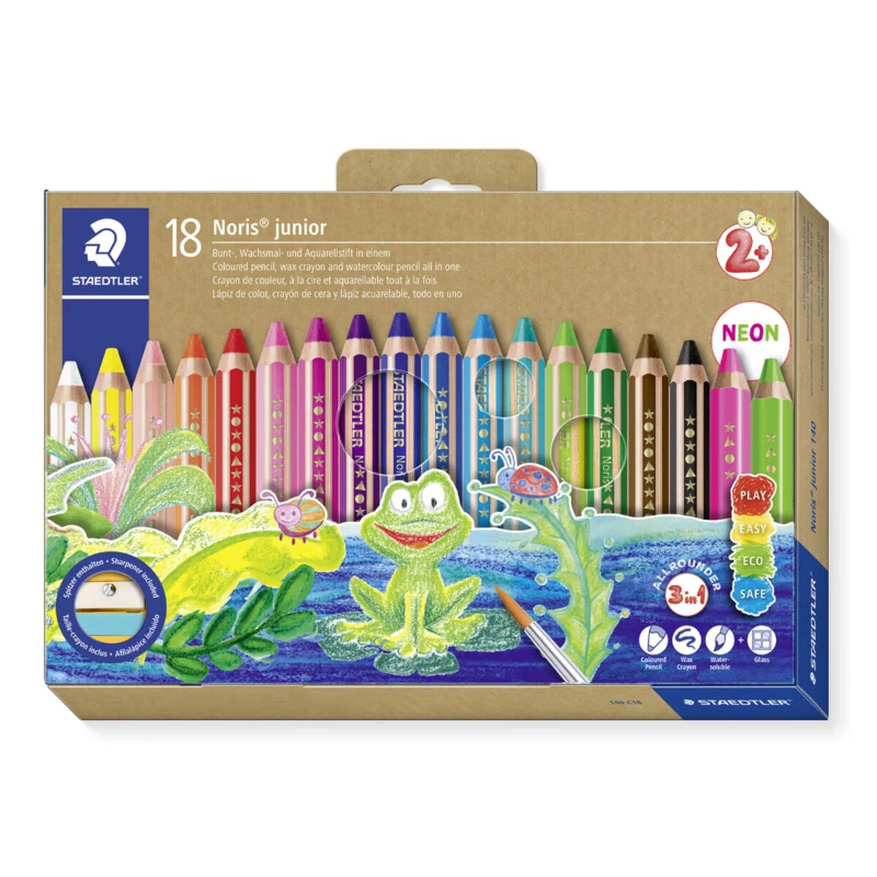STAEDTLER Buddy 3-in-1 kleurpotloden, 18 stuks – Hoofdafbeelding