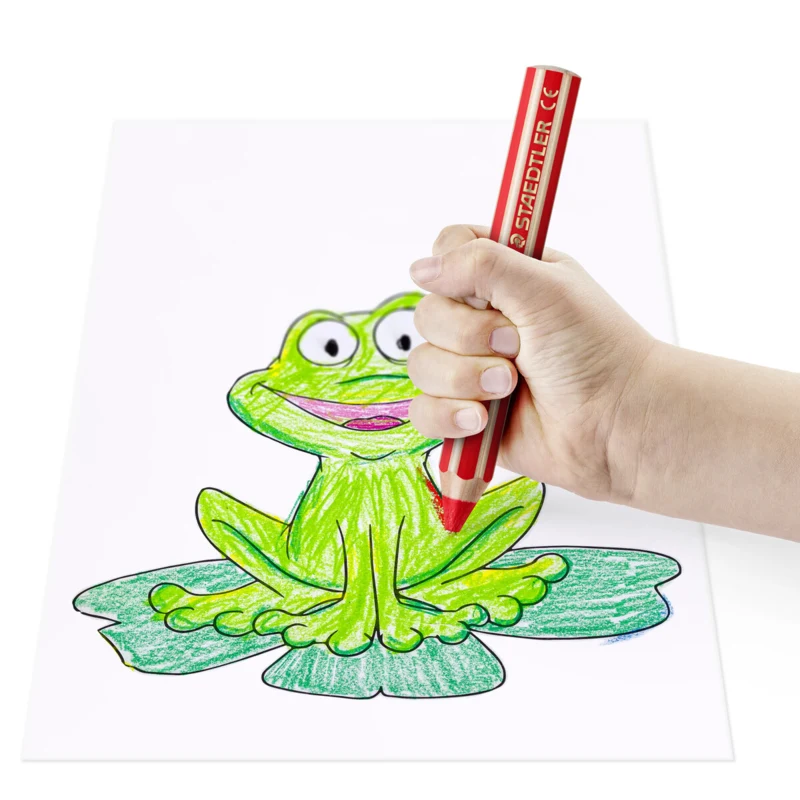 STAEDTLER Buddy 3-in-1 kleurpotloden, 18 stuks – Toepassing