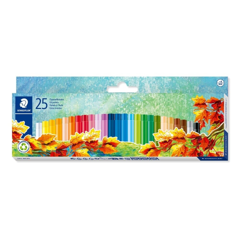 STAEDTLER Noris Club Oliepastelkleuren, 25 stuks