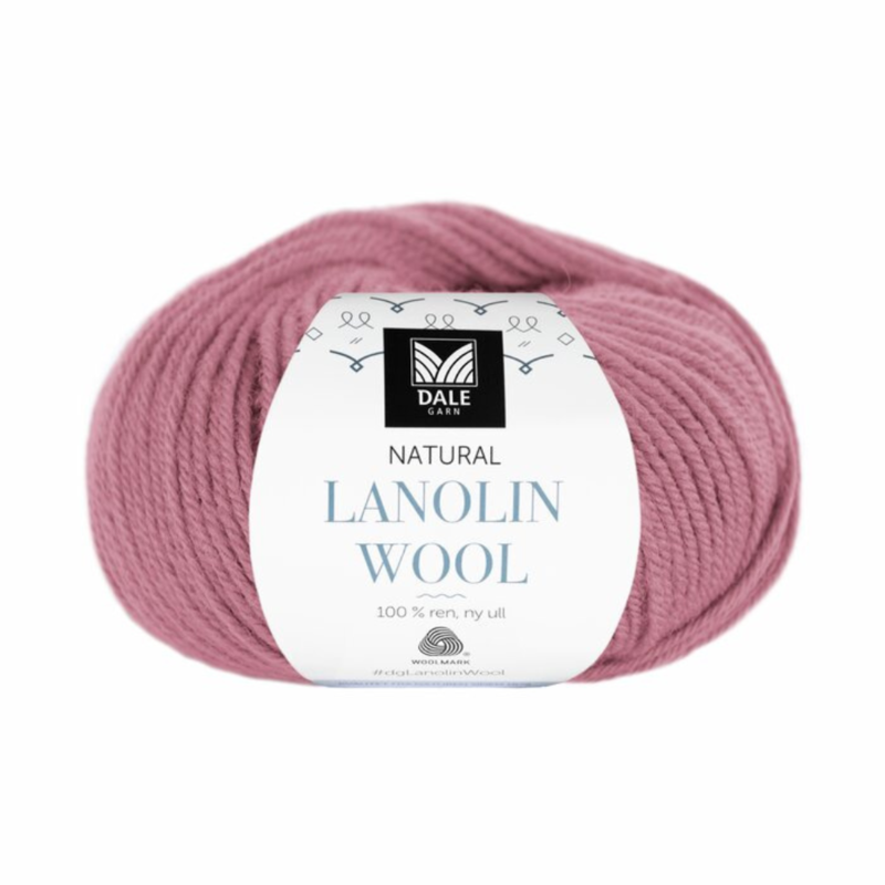 Dale Lanolin Wool 1459 Oudroze