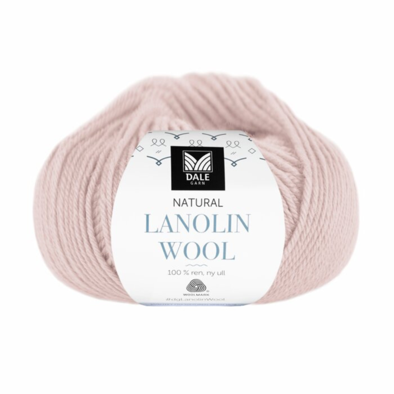 Dale Lanolin Wool 1462 Poederroze
