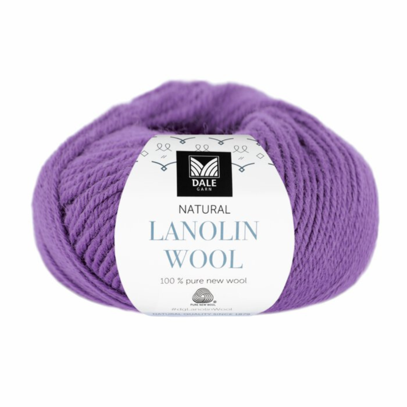 Dale Lanolin Wool 1466 Lavendel