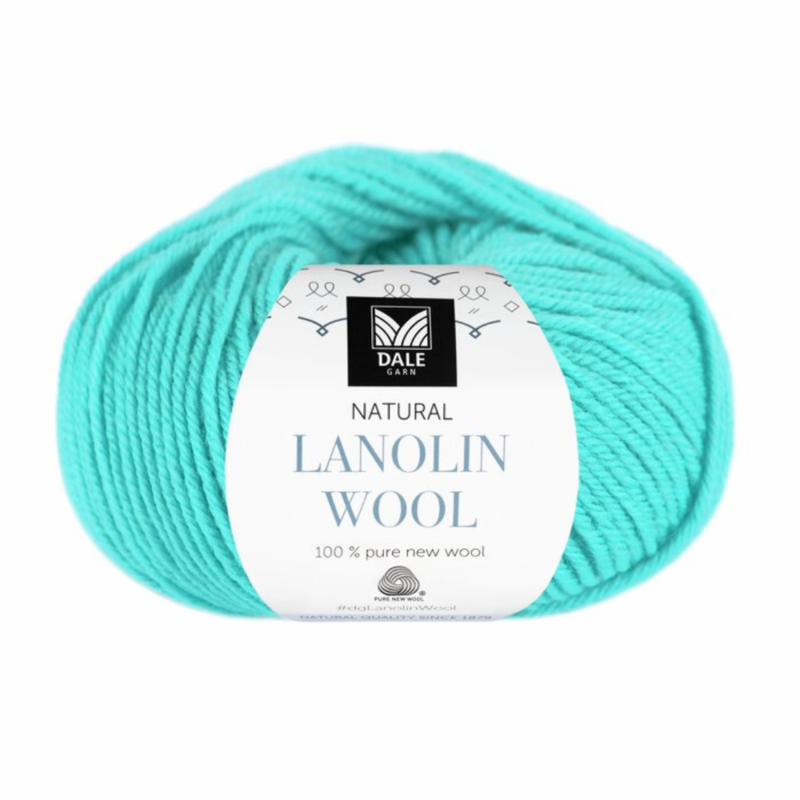 Dale Lanolin Wool 1465 IJsblauw