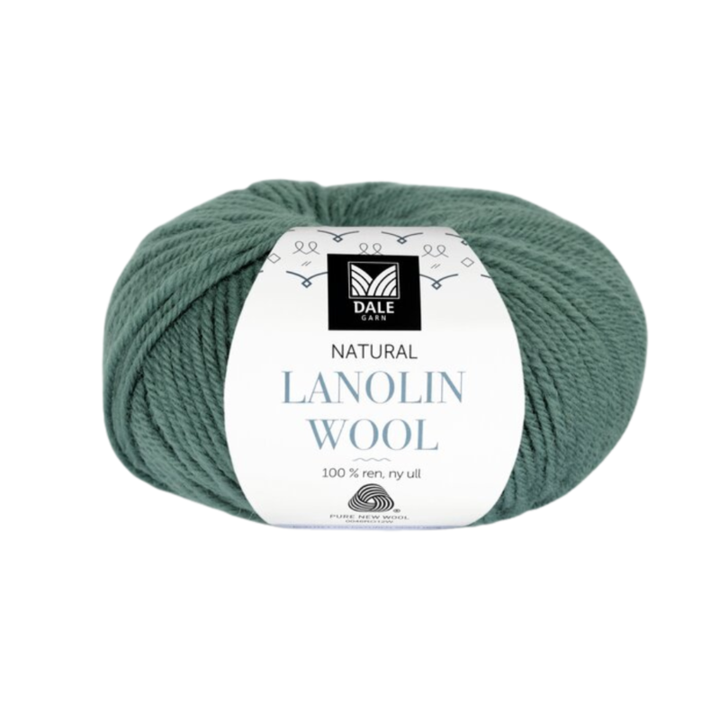 Dale Lanolin Wool 1430 Grijsgroen