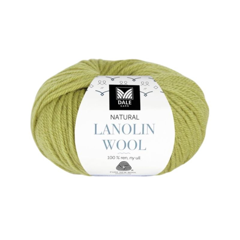 Dale Lanolin Wool 1418 Lentegroen