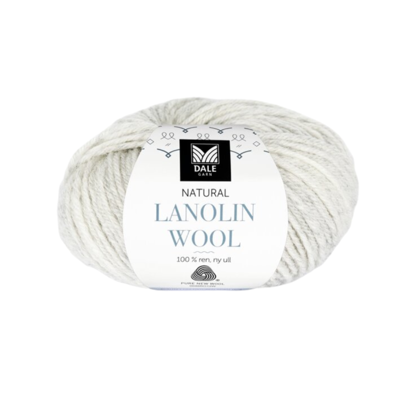 Dale Lanolin Wool 1421 Lichtgrijs gemêleerd