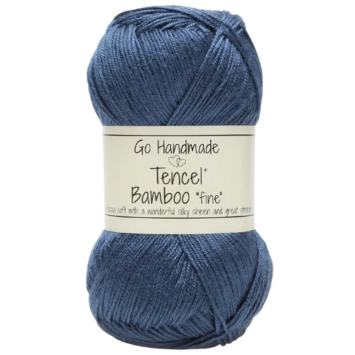 Go Handmade Tencel Bamboo 17361 Benzine blauw
