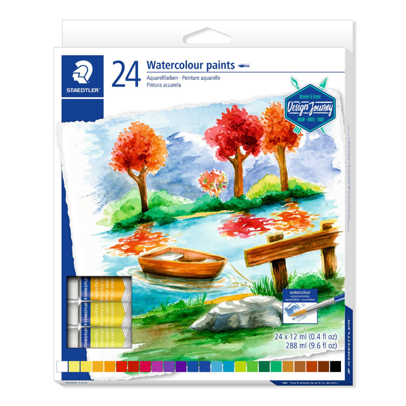 STAEDTLER Karat aquarelverf, 24 stuks