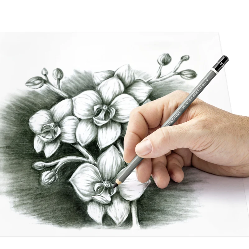 STAEDTLER Mars Lumograph potloden & tekenstronk – Toepassing