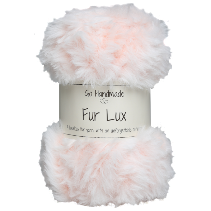 Go Handmade Fur Lux 17664 Pearl rose