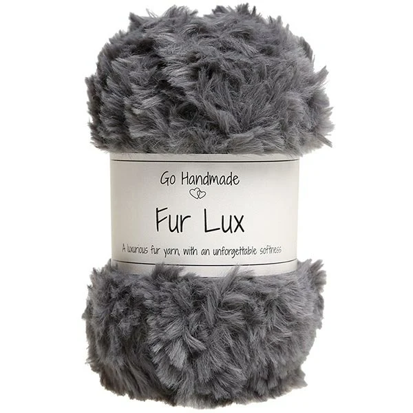 Go Handmade Fur Lux 17663 Grey