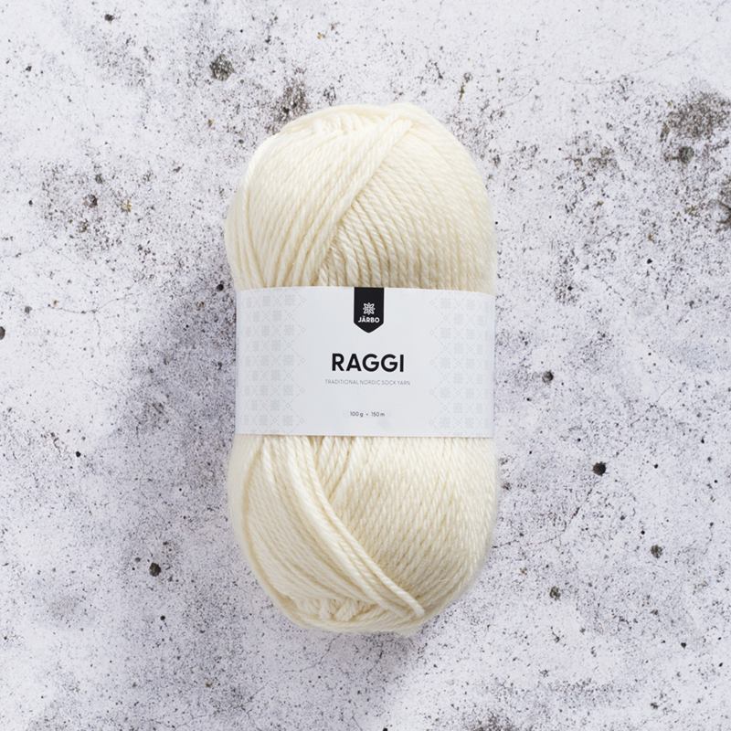 Järbo Raggi 100g 1500 Natural White