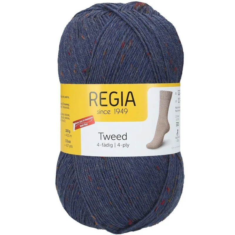 Regia Tweed 052 Jeans Tweed