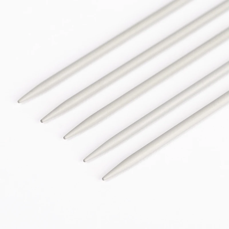 DROPS Basic Naalden Zonder Knop Aluminium 20 cm (2.00-5.00 mm)