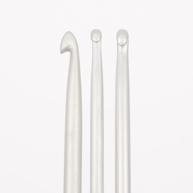 DROPS Basic Haaknaalden Aluminium 15 cm (2.00-5.00 mm)