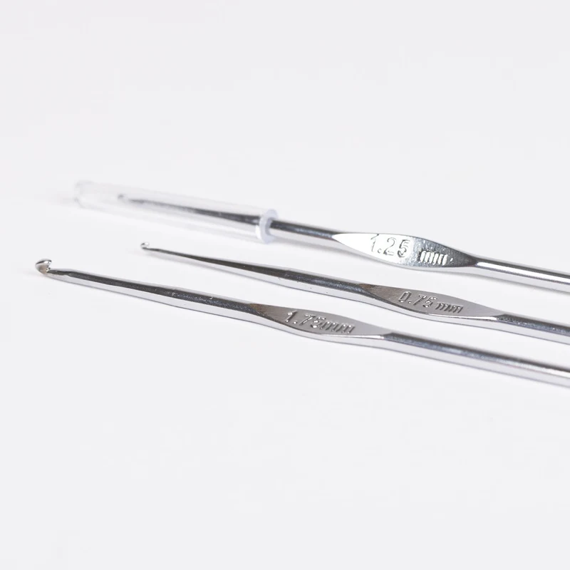 DROPS Basic Haaknaalden Staal 13 cm (0.75-1.75 mm)
