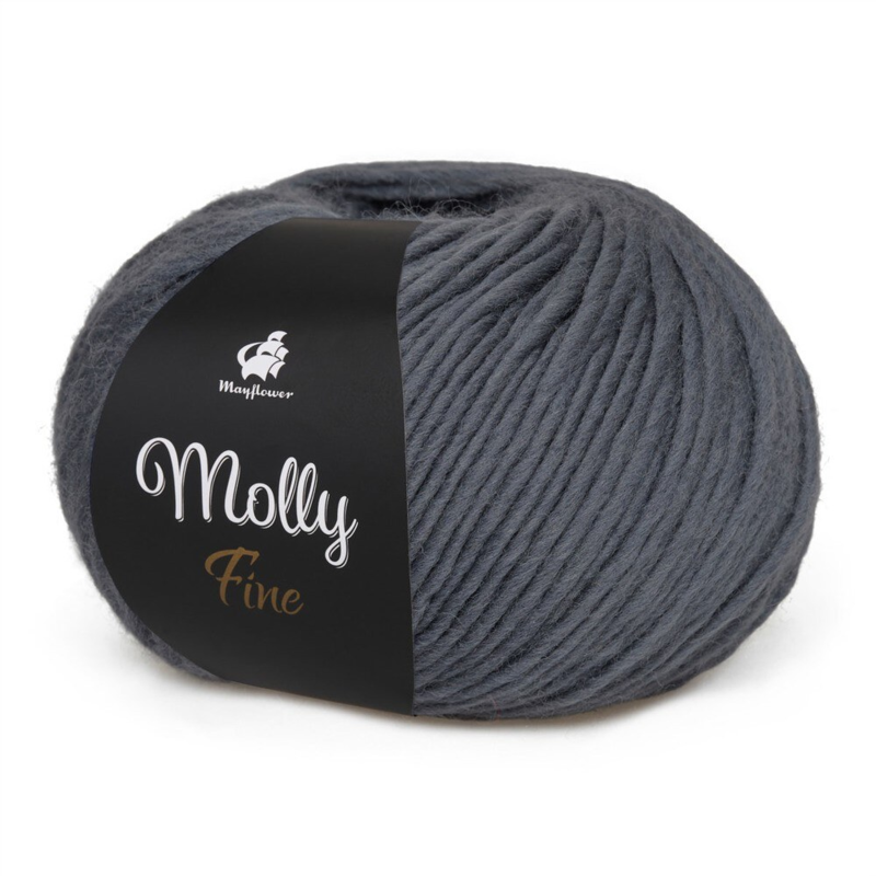 Mayflower Molly Fine 18 Grijs zwart