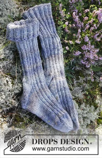 River Socks by DROPS Design