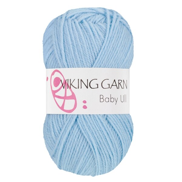 Viking Baby Ull 324 Blauw